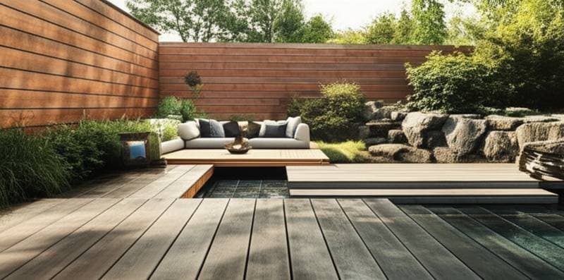 Image for Japandi Backyards Blend Zen Calm With Scandinavian Warmth