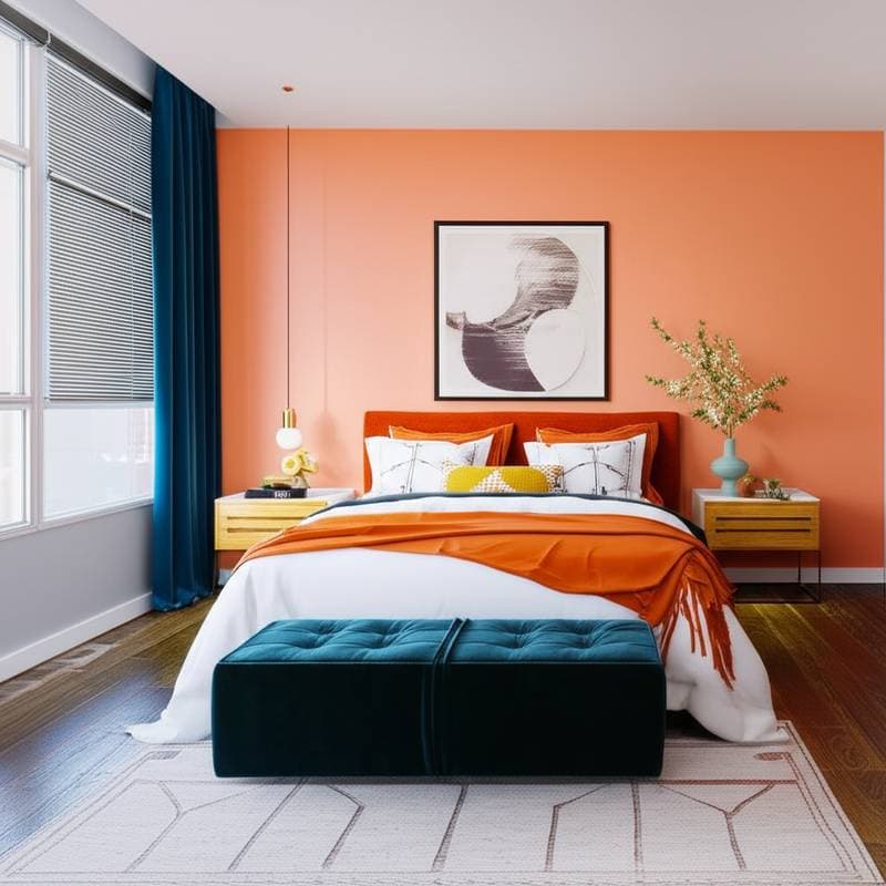 Featured image for Bold Bedroom Colors That Actually Help You Feel Happy