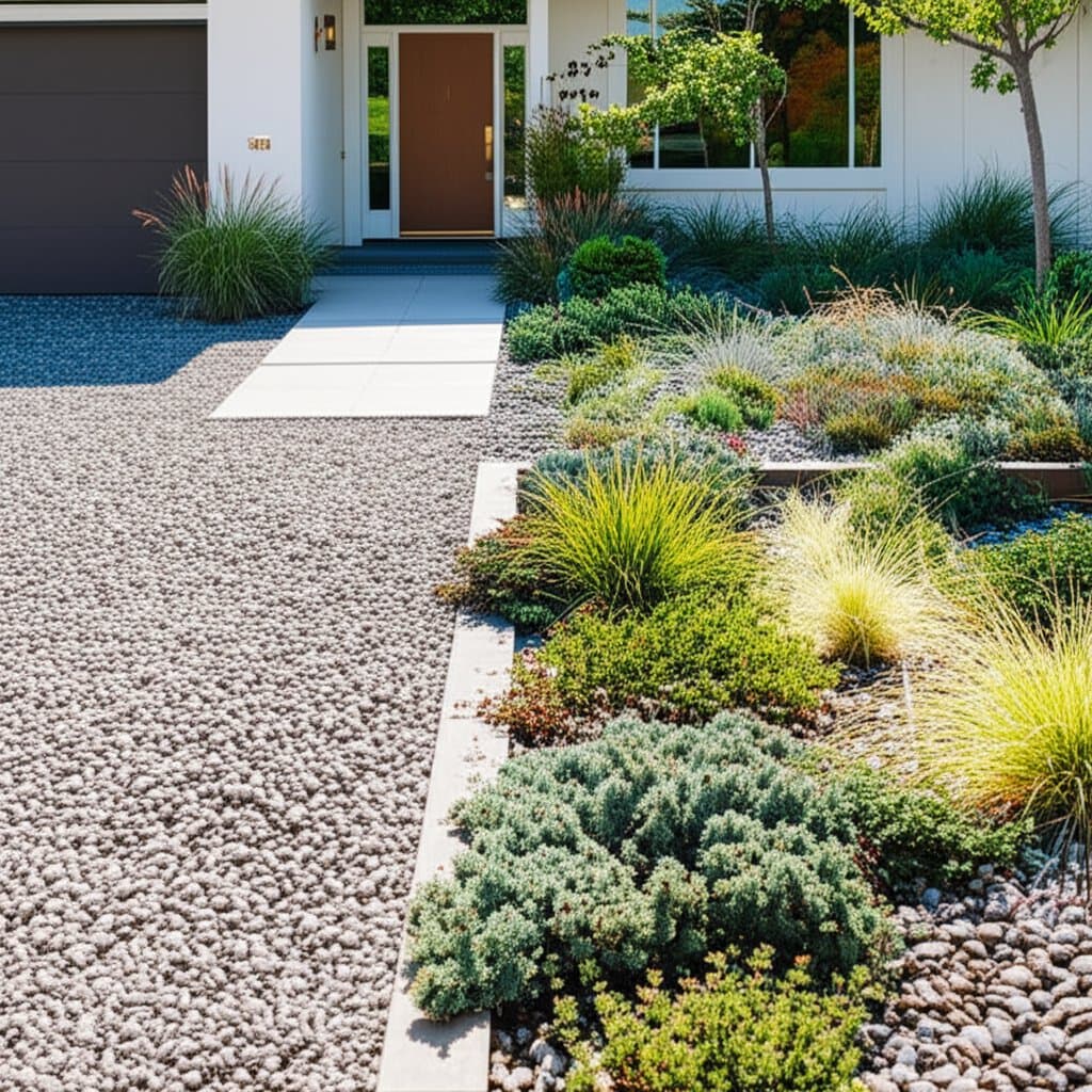 Image for Gravel Gardens Replace Lawns Without Losing Style