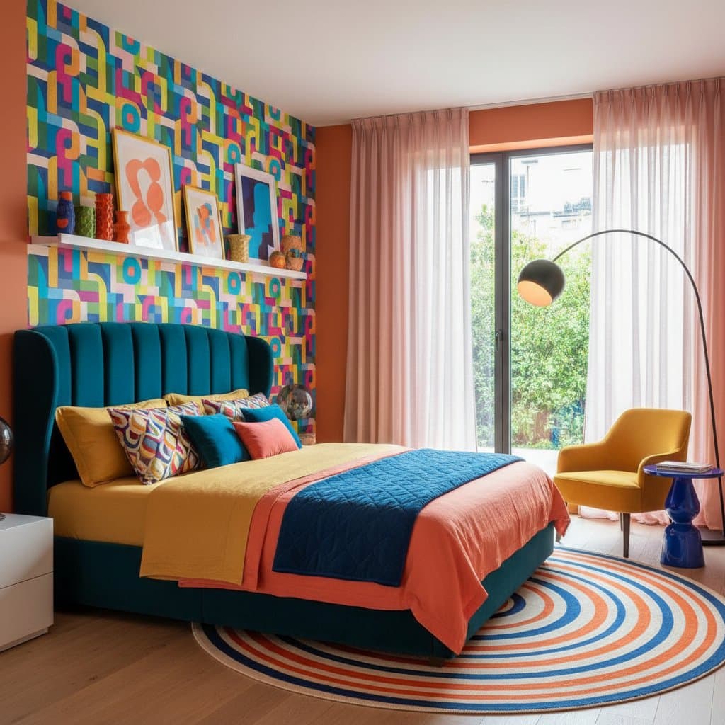 Image for Bold Colors Trigger Joy Without Disrupting Sleep