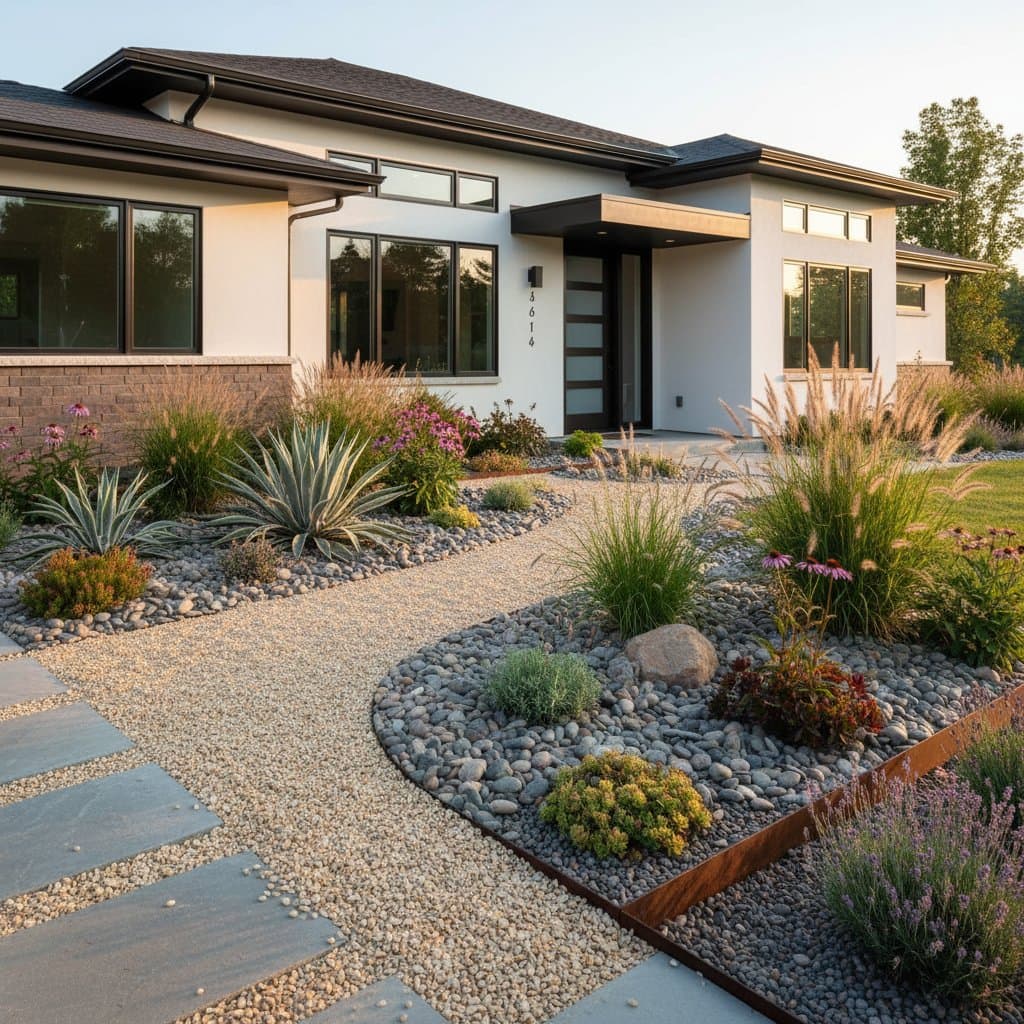Image for Gravel Gardens Replace Lawns Without Looking Barren