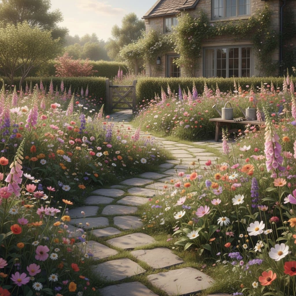 Image for Wildflower Gardens Bring Beautiful Chaos to 2025