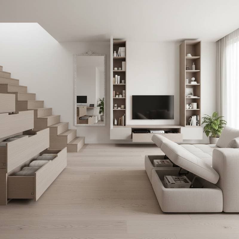 Image for Hidden Storage Hacks Transforming Cluttered Spaces