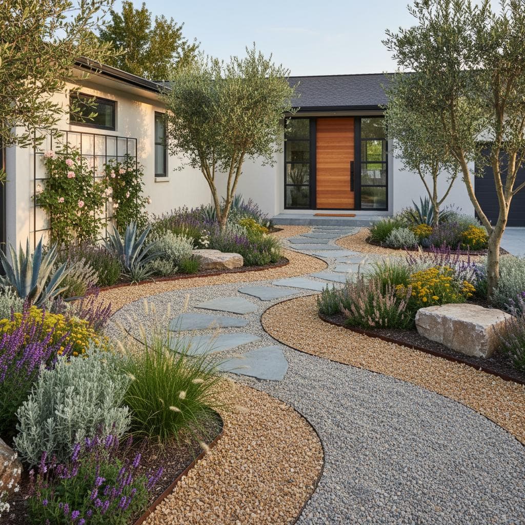 Image for Gravel Gardens Replace Lawns With Less Work