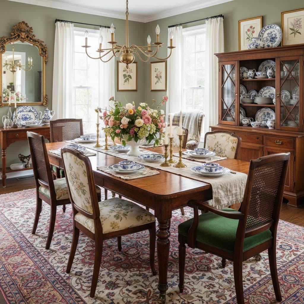 Image for Why Vintage Furniture Brings Soul Back to Dining Rooms