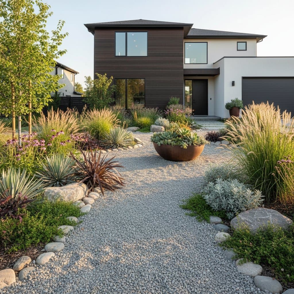 Image for Gravel Gardens Replace Water-Hungry Lawns in 2025