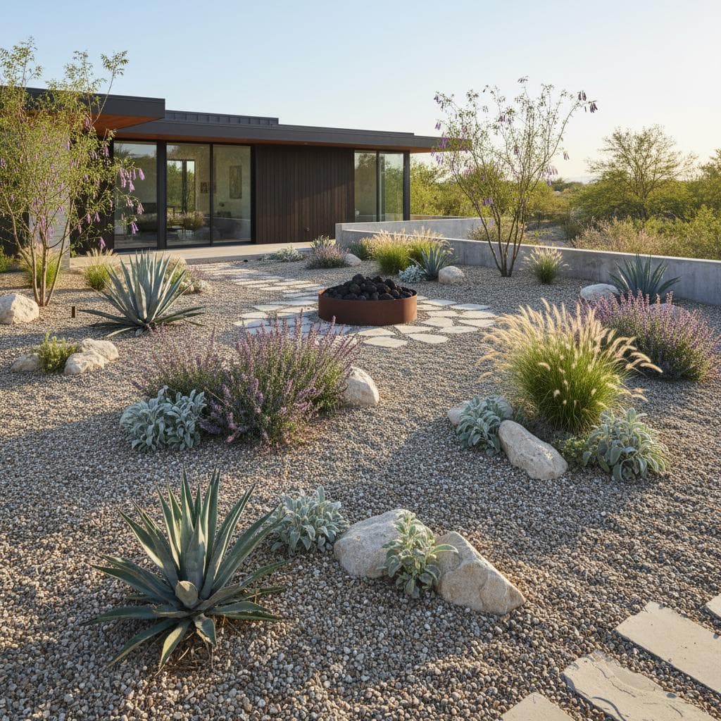 Image for Why I Replaced My Dying Lawn With Gravel and Rocks