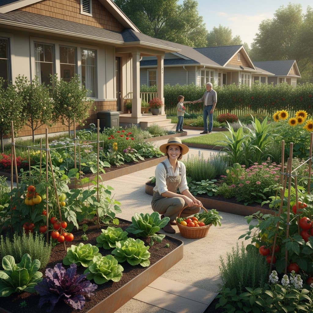 Image for Why Edible Front Yards Top 2025 Lawn Trends