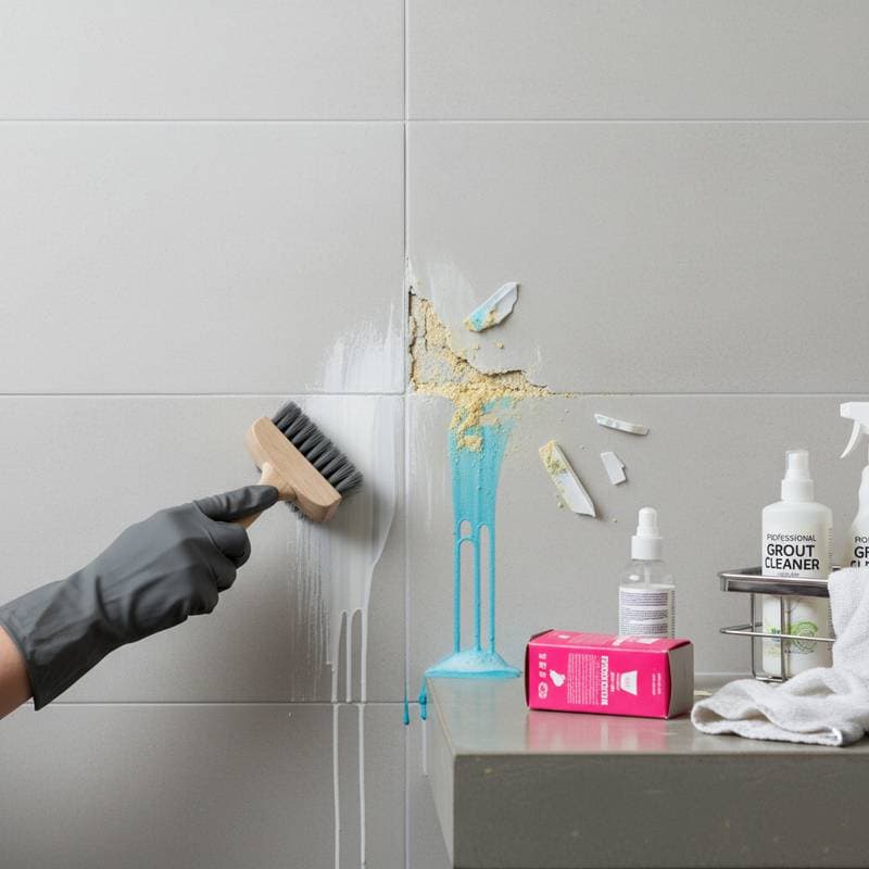 Image for Why Viral Grout Hacks Damage More Than They Clean