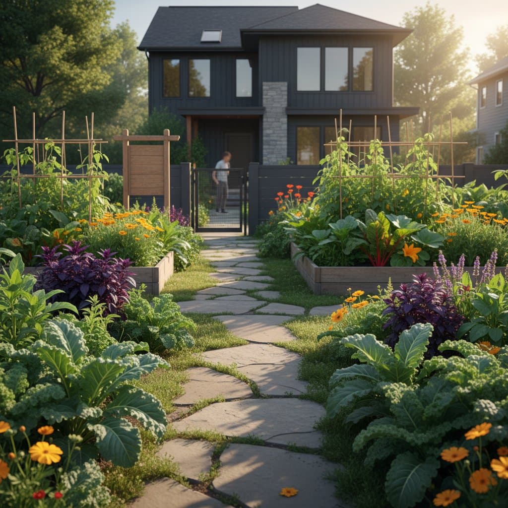 Featured image for Why Front Yard Vegetable Gardens Are Replacing Lawns