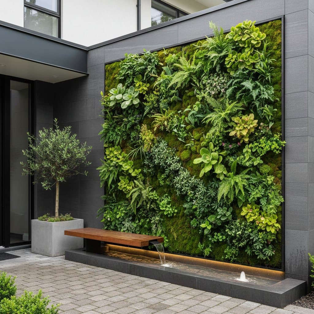 Image for Living Walls Turn Tiny Front Yards Into Lush Gardens