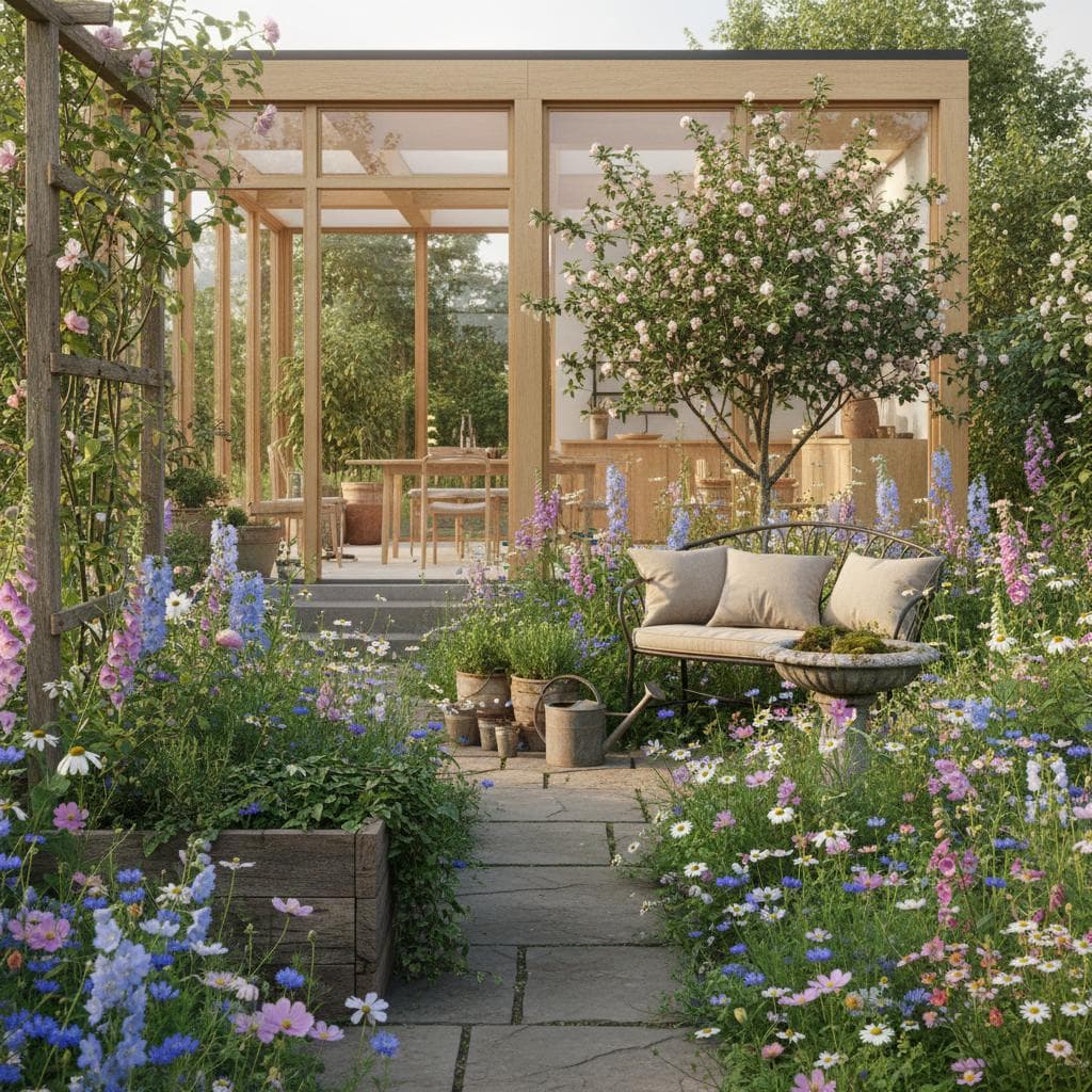 Image for Cottage-Core Gardens: Beauty Without Designer Spending