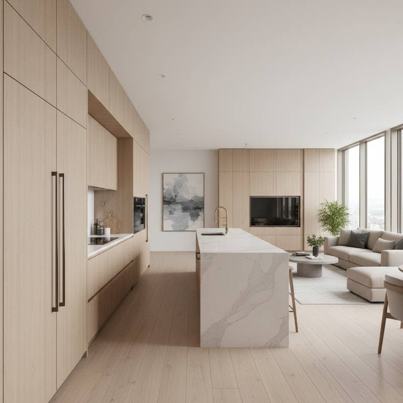 Image for Hidden Appliances Transform Kitchens Into Living Spaces