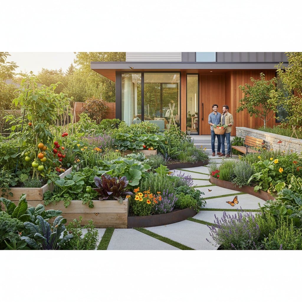 Featured image for Edible Yards Replace Lawns as 2025's Top Trend