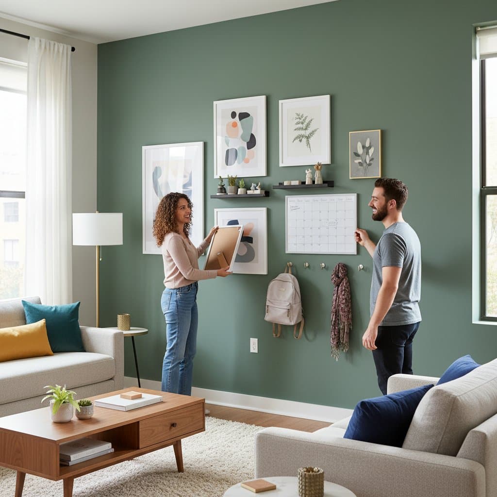 Image for Magnetic Walls Let Renters Decorate Without Damage