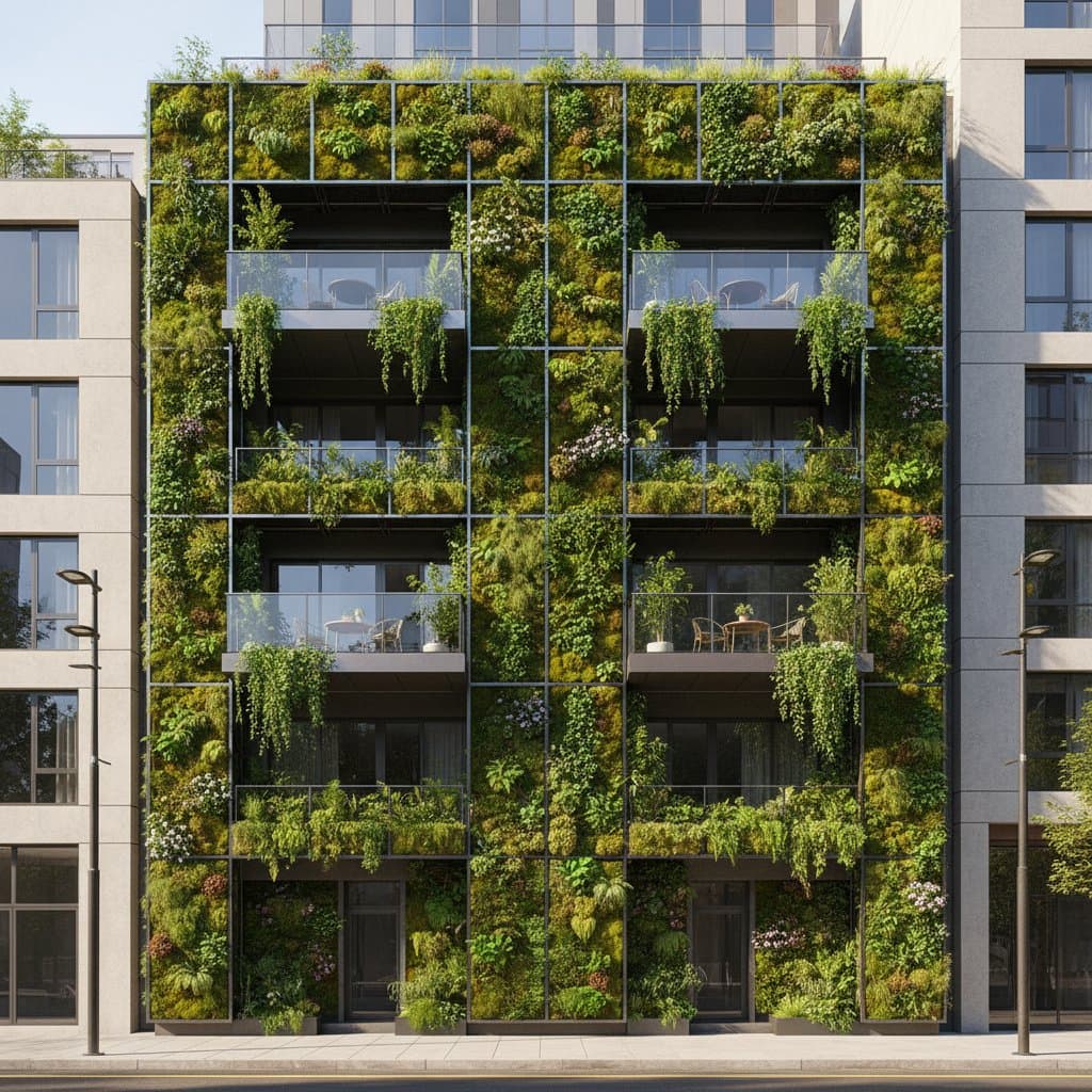 Image for Vertical Gardens Bring Nature to Small City Spaces