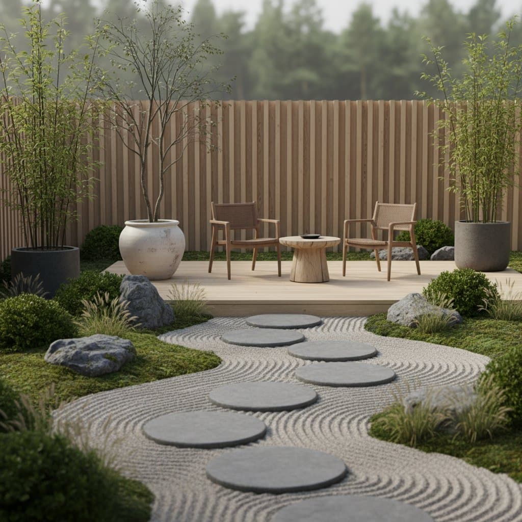 Image for Japandi Gardens: Where Zen Meets Scandinavian Calm