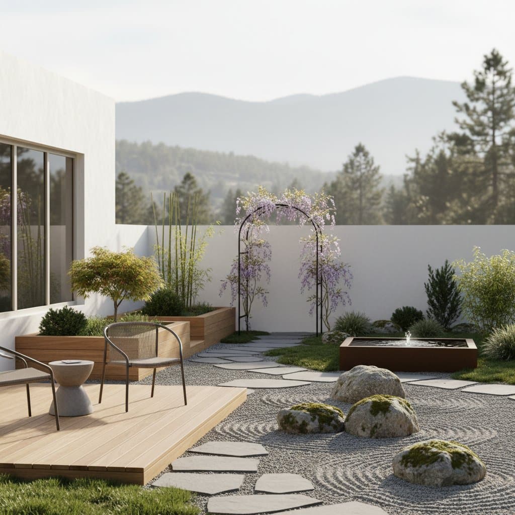 Image for Creating Tranquil Japandi Gardens on a Budget