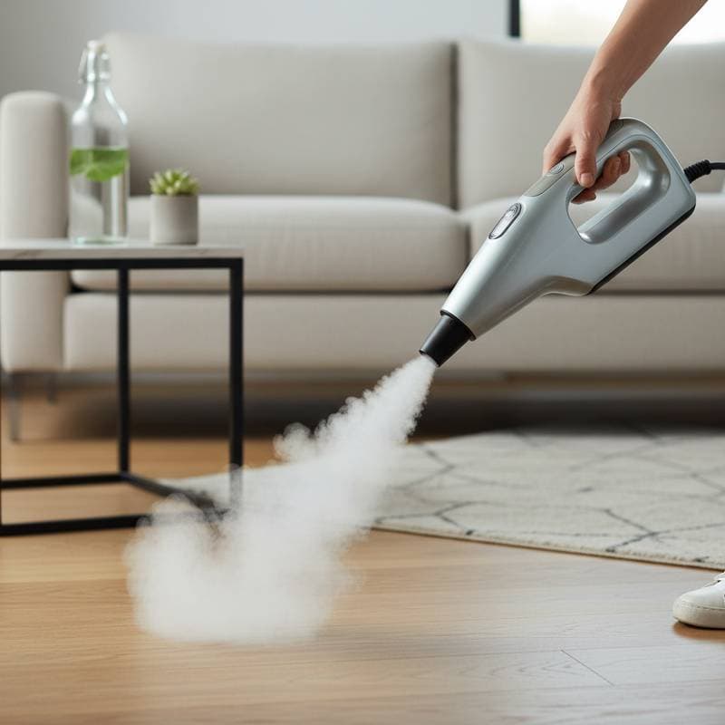 Featured image for Steam Cleaning Works Without Chemical Warning Labels