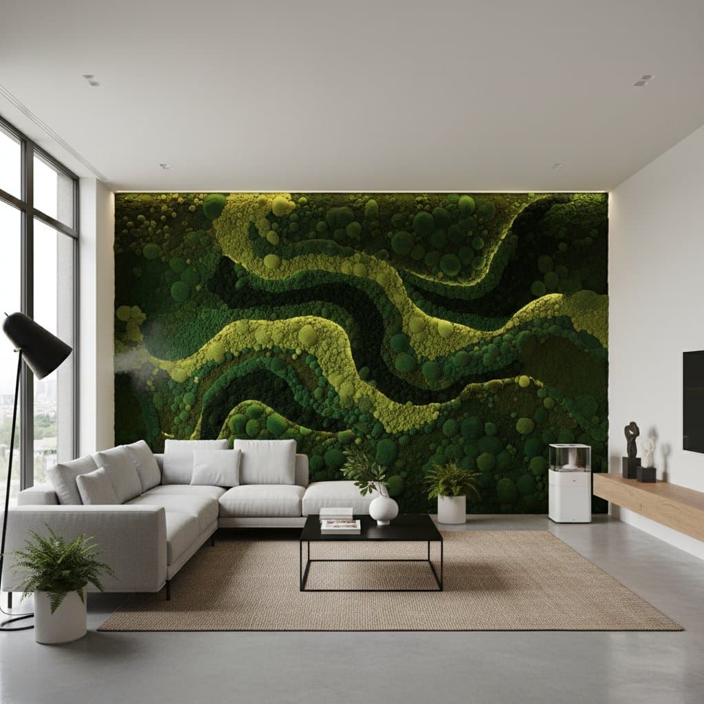 Featured image for Moss Walls Bring Living Art to Shaded Spaces
