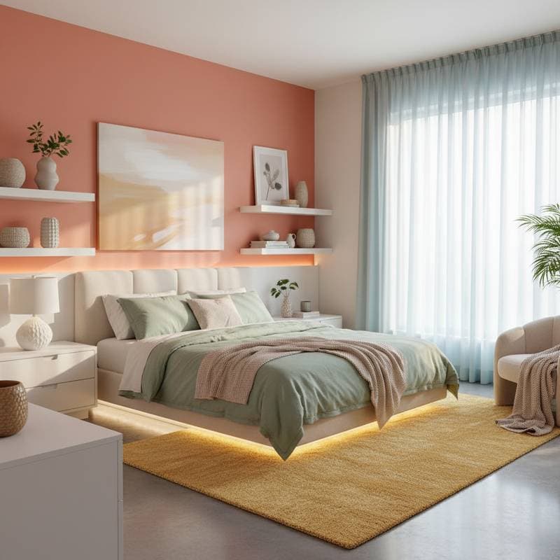 Image for Colors That Trigger Happiness in Your Bedroom
