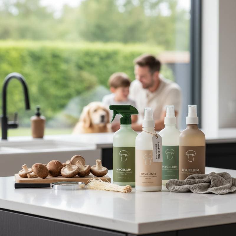 Image for Mushroom Cleaners: The Safe Alternative to Bleach