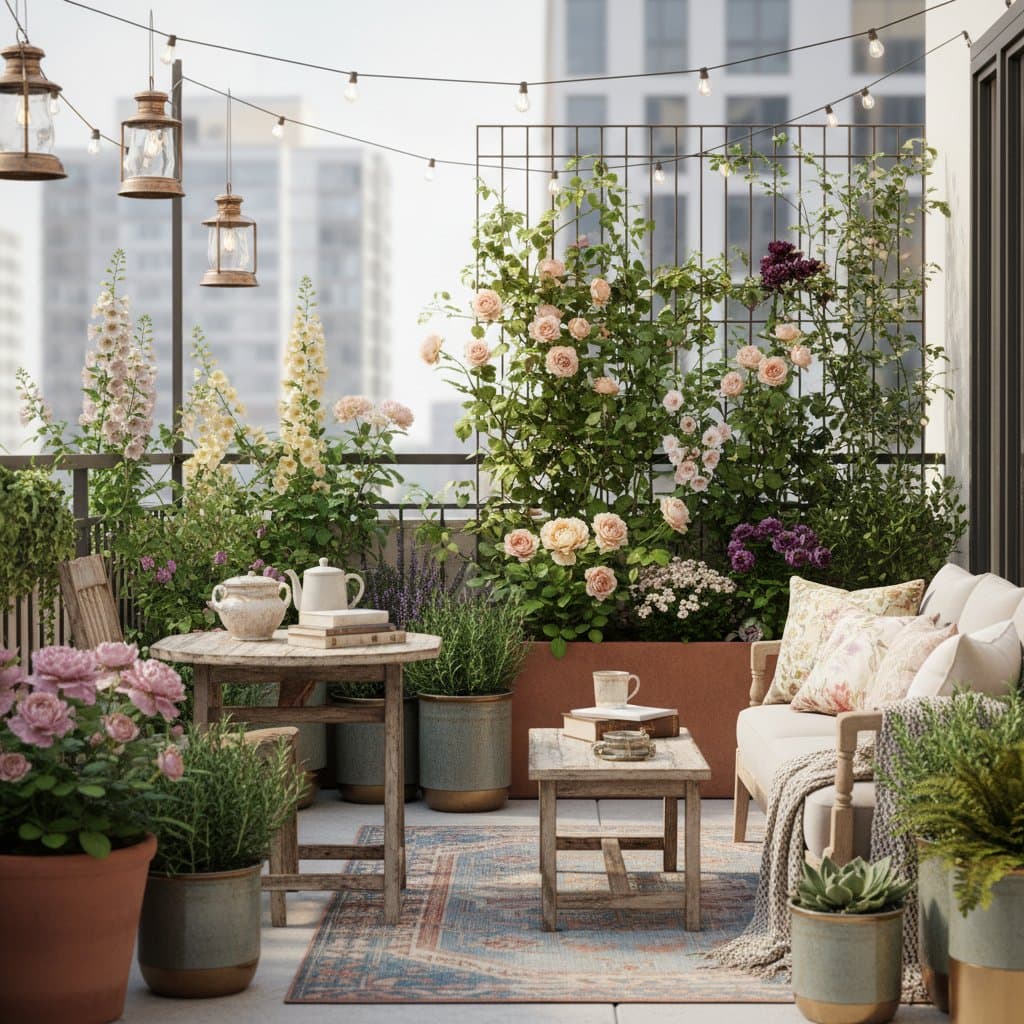 Image for Grandmillennial Gardens Blend Nostalgia with Modern Living