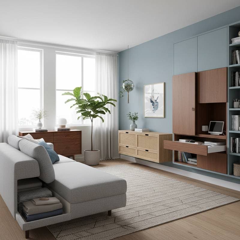 Image for Hidden Storage Transforms Clutter Into Calm