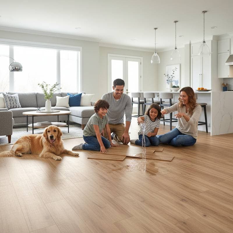 Featured image for Why Busy Families Are Ditching Hardwood for LVP