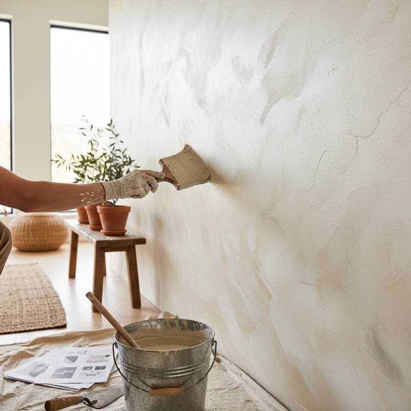 Image for DIY Limewash Brings European Texture to Any Wall