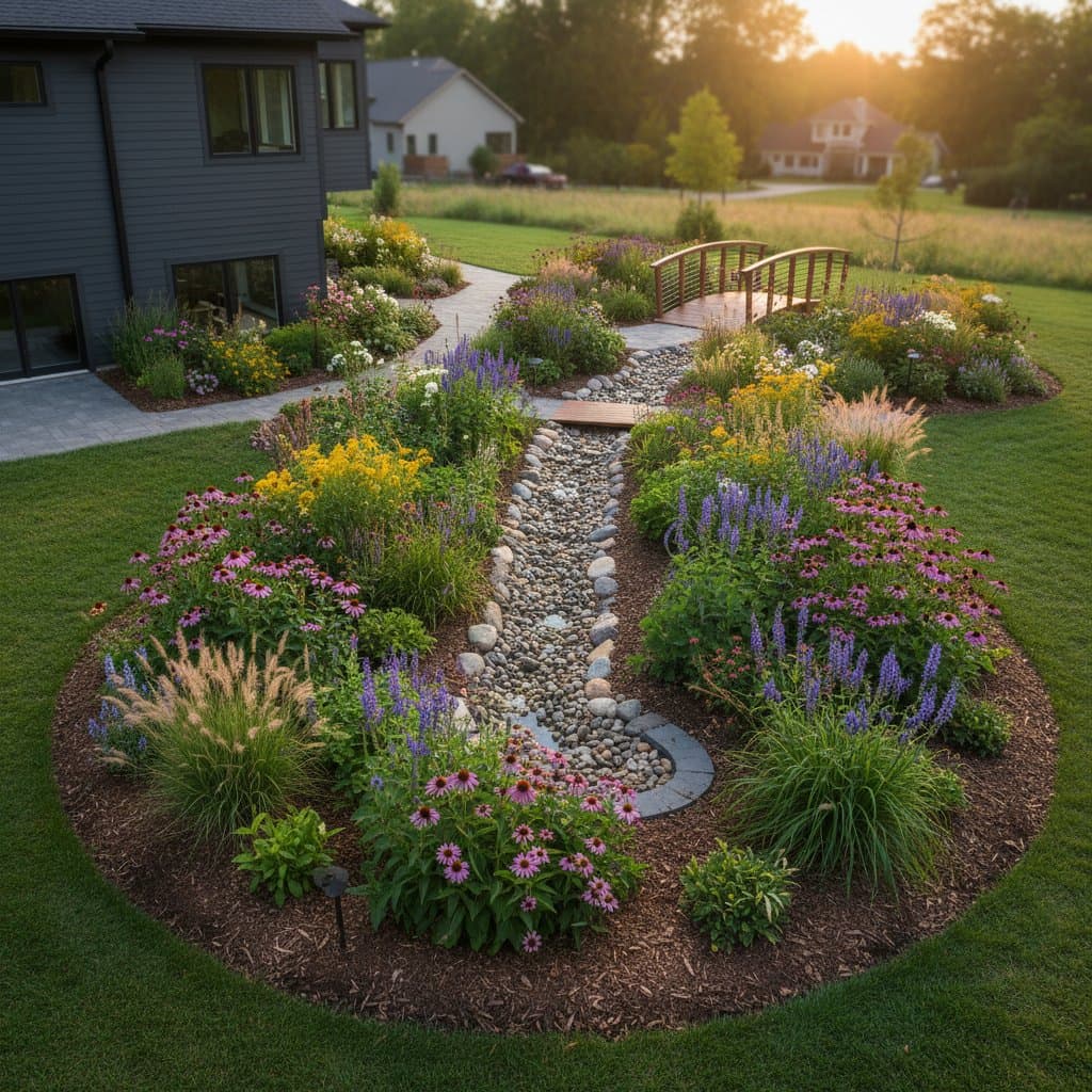 Featured image for Rain Gardens Absorb Runoff Where Grass and Soil Fail