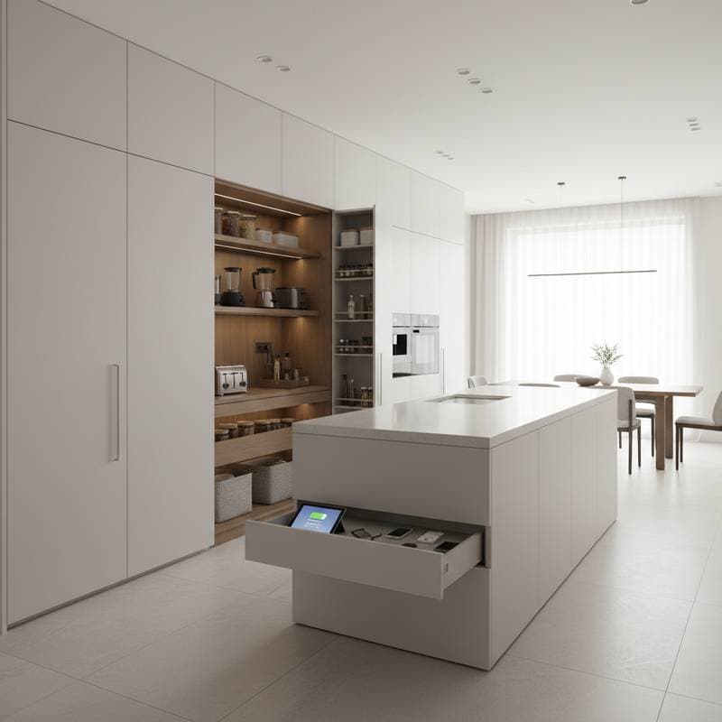 Image for Hidden Kitchen Storage That Actually Works for Families