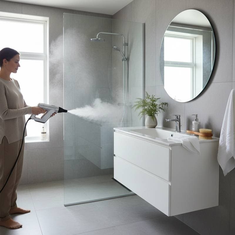 Image for Steam Cleaning Bathrooms Without Harsh Chemicals