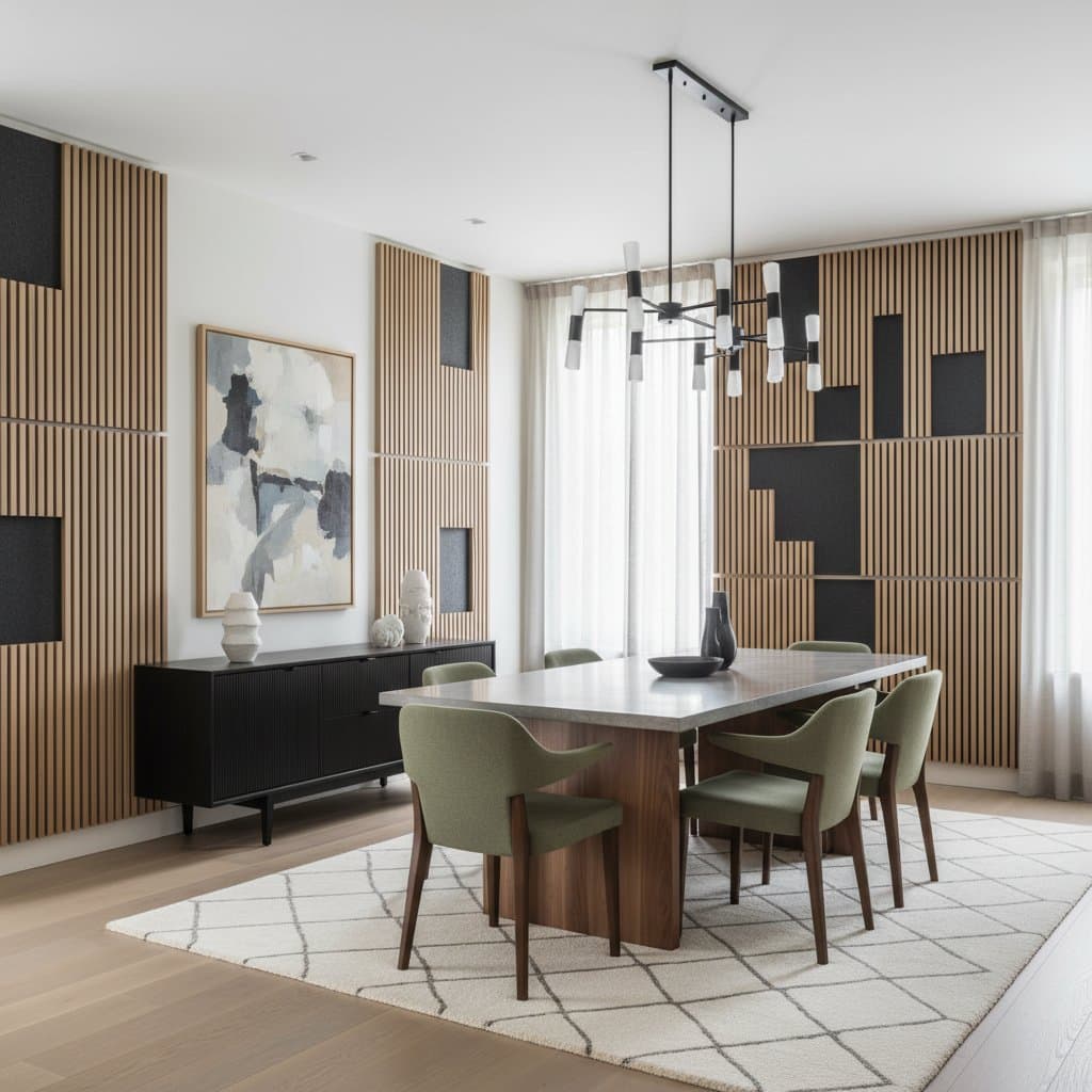 Image for Why Acoustic Panels Redefine Dining Room Style