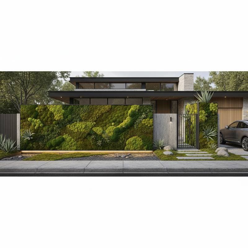 Image for Why Moss Walls Are Replacing Traditional Front Lawns