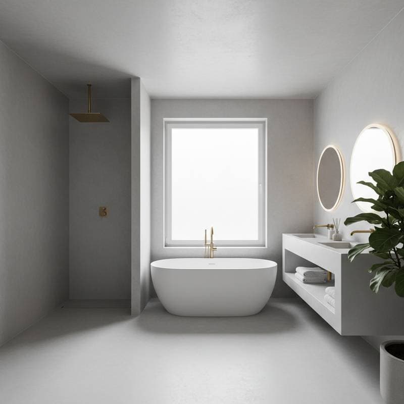 Image for Why Microcement Bathrooms Look Flawless on Instagram