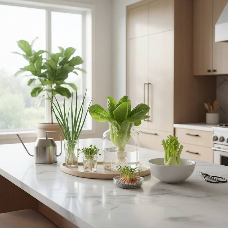 Image for Turn Kitchen Scraps Into a Thriving Countertop Garden