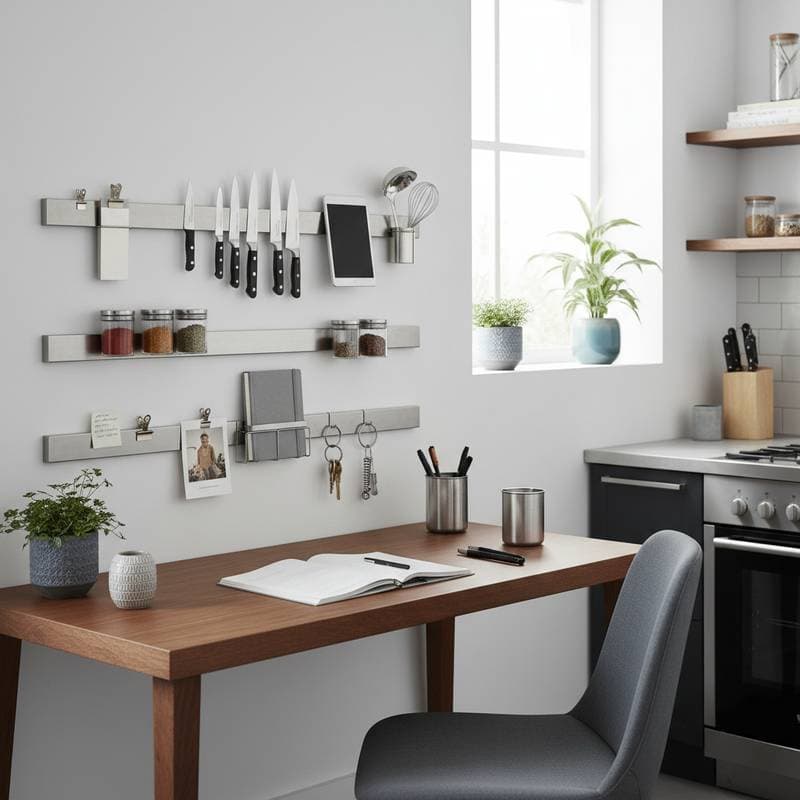 Image for Magnetic Strips Beat Drawers for Daily Organization