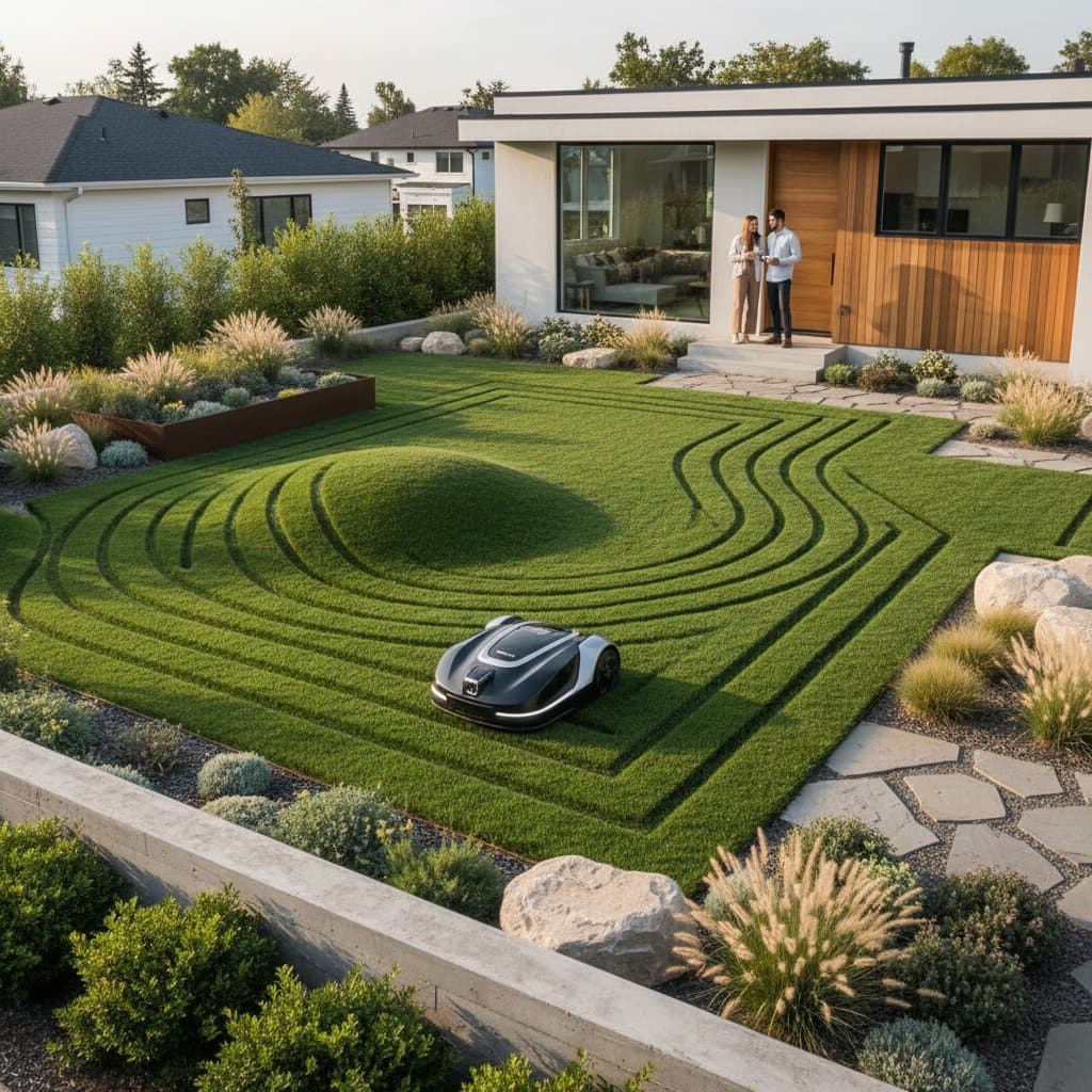 Image for AI Mowers Changed How My Front Yard Looks