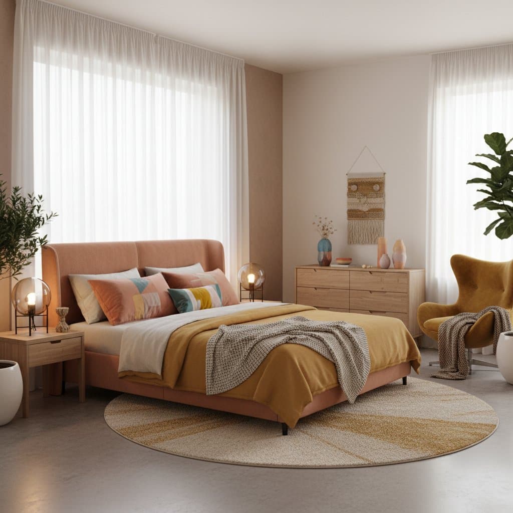 Image for Dopamine Colors That Transform Your Bedroom Mood
