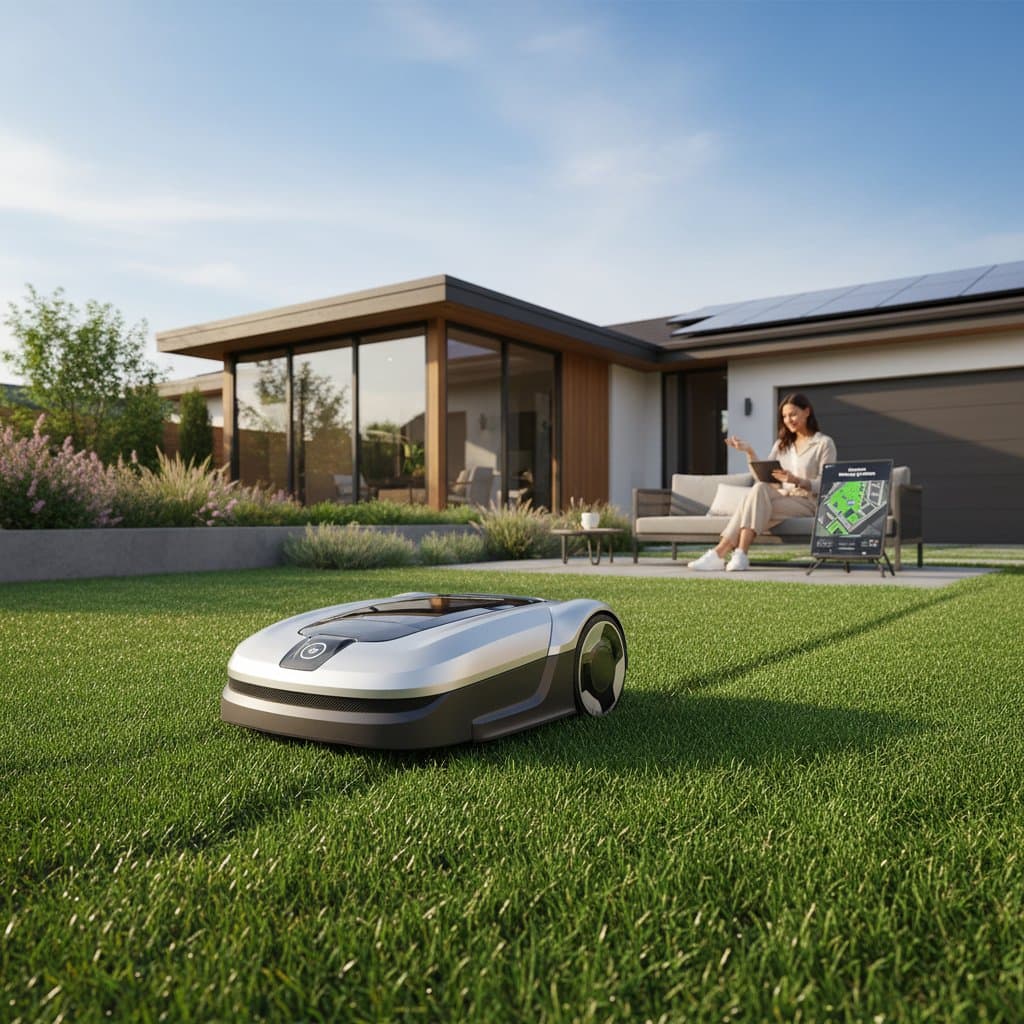 Image for Smart Robot Mowers Save Time and Improve Lawn Health