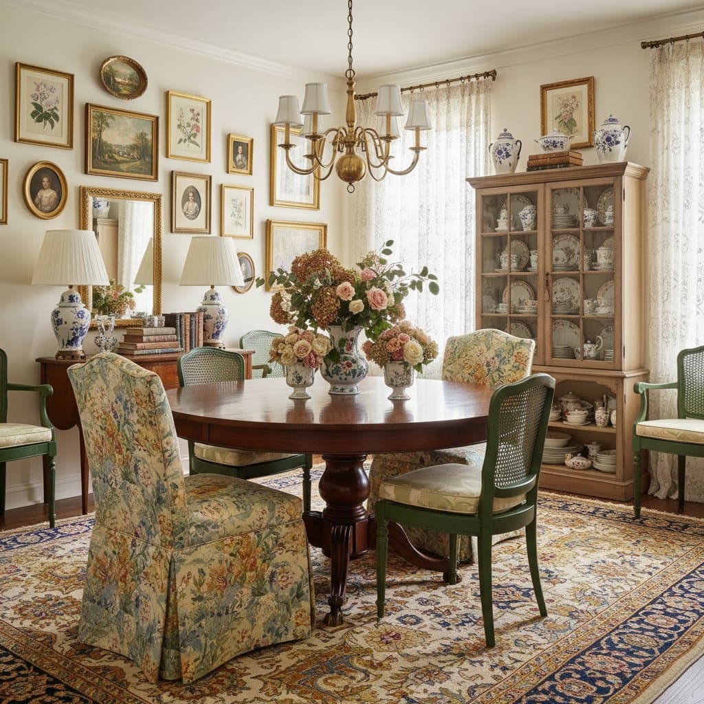 Image for Grandmillennial Style Brings Warmth Back to Dining