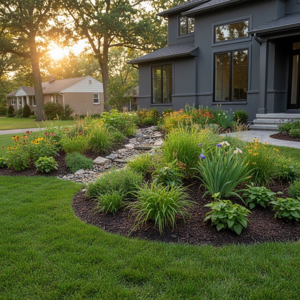 Image for Why Rain Gardens Stop Backyard Flooding for Good