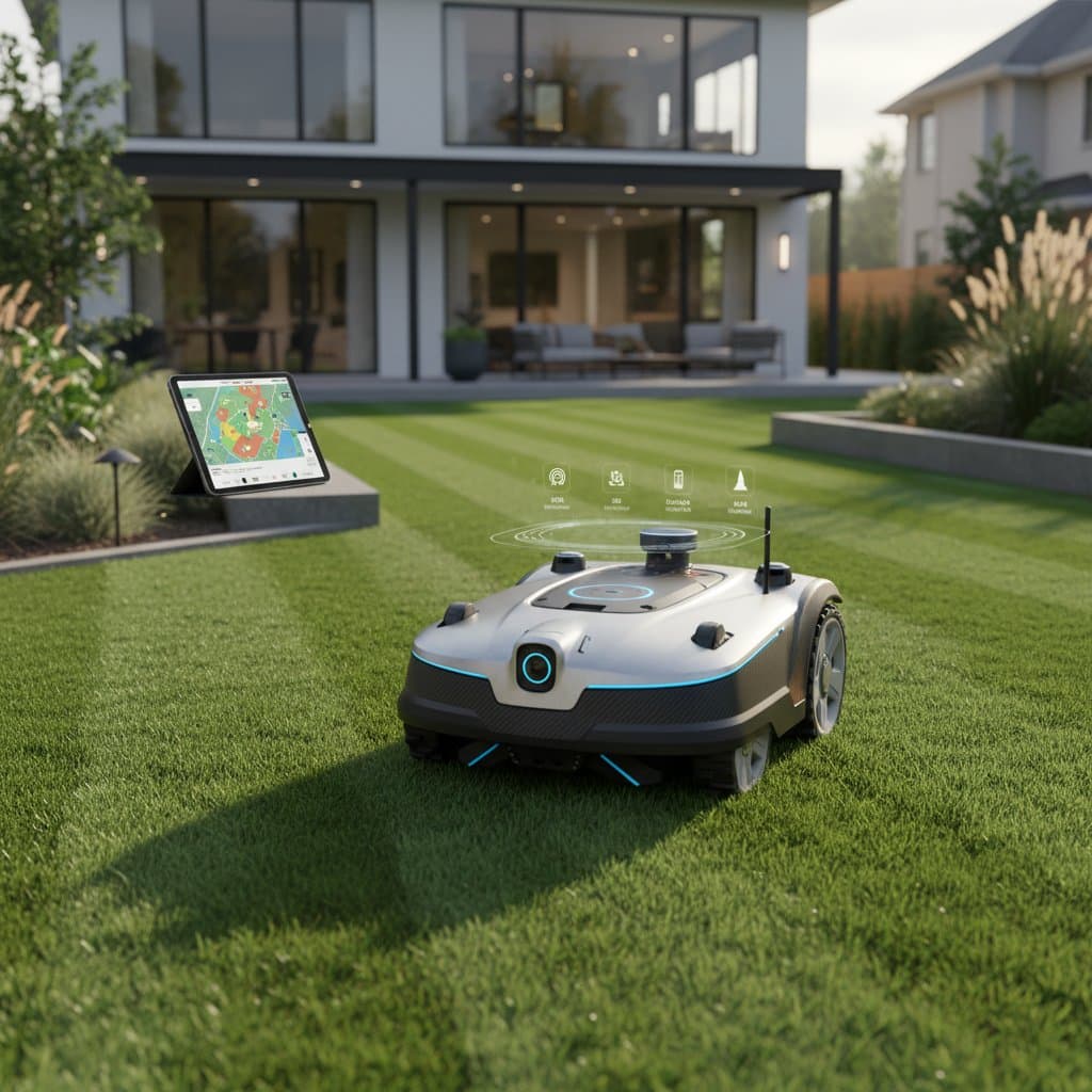 Image for AI Lawn Robots Learn Your Yard to Cut Smarter