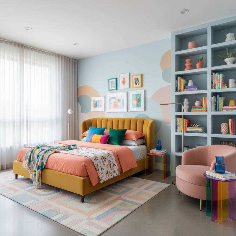 Image for Why Colorful Bedrooms Lift Your Spirits Every Day