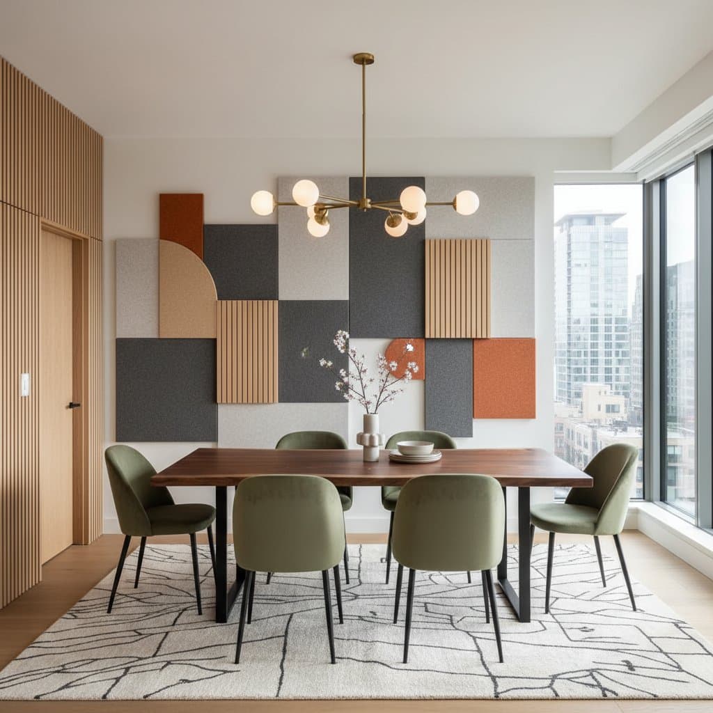 Image for Acoustic Panels Transform Echoing Dining Rooms