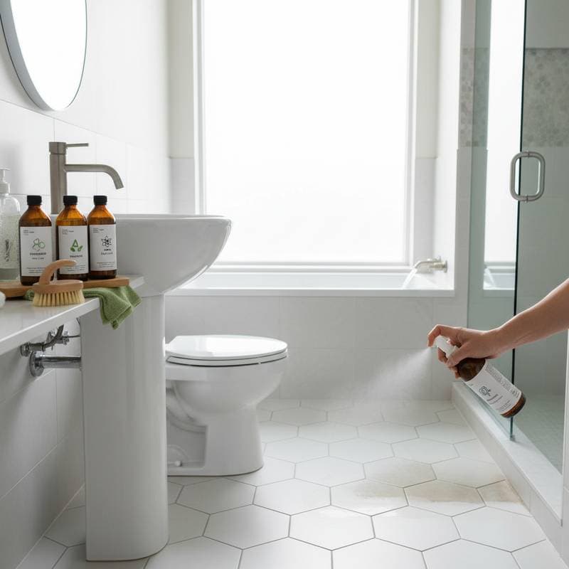 Image for Why Enzyme Cleaners Beat Bleach on Bathroom Stains