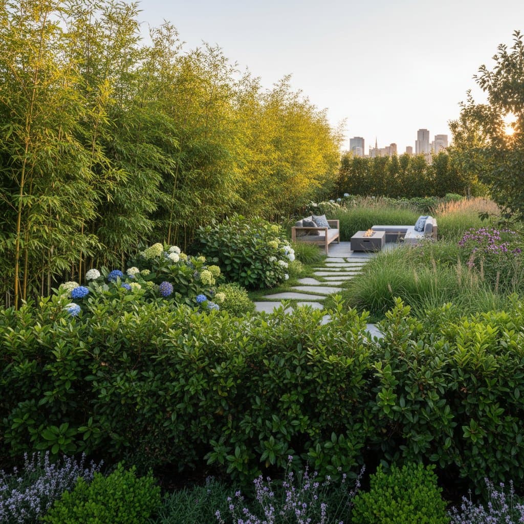 Image for Plants That Block Noise: The Garden Sound Wall Trend