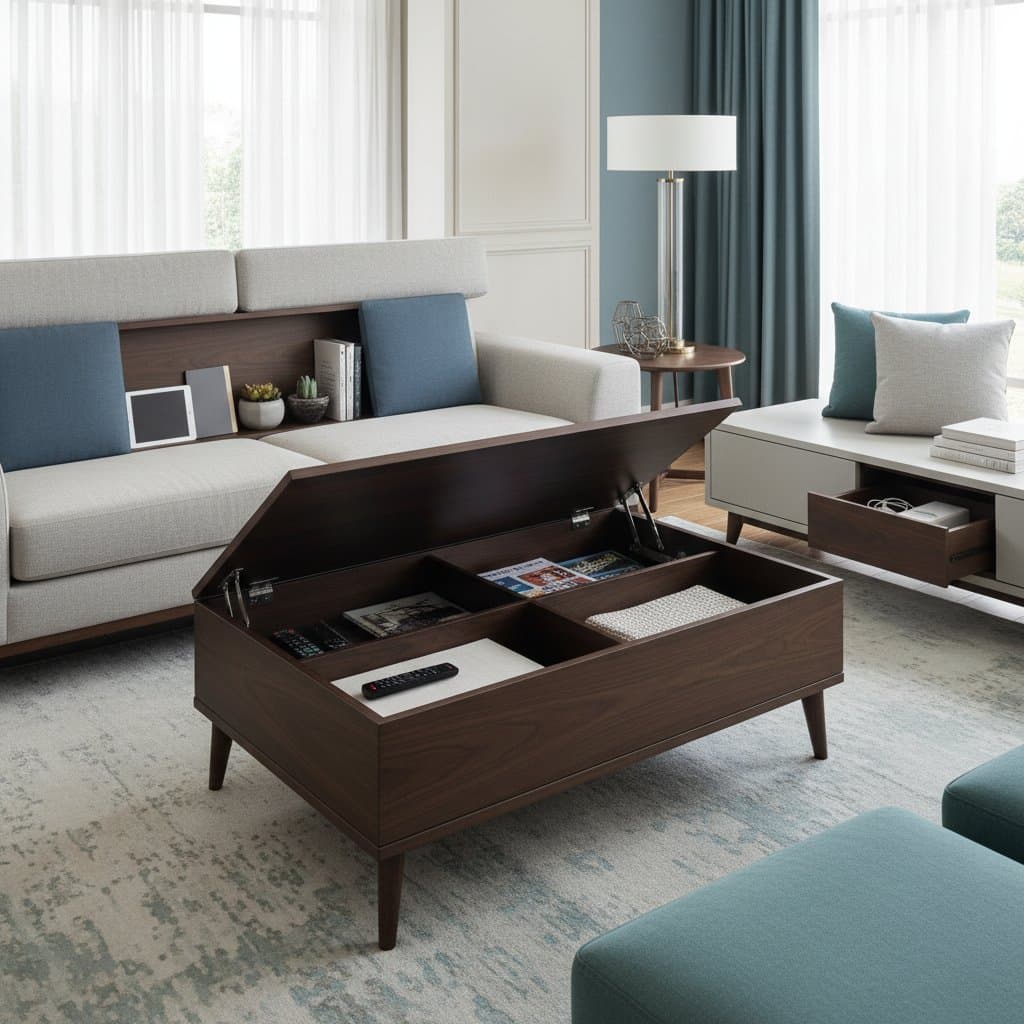 Featured image for Hidden Storage Furniture Solves Clutter Problems