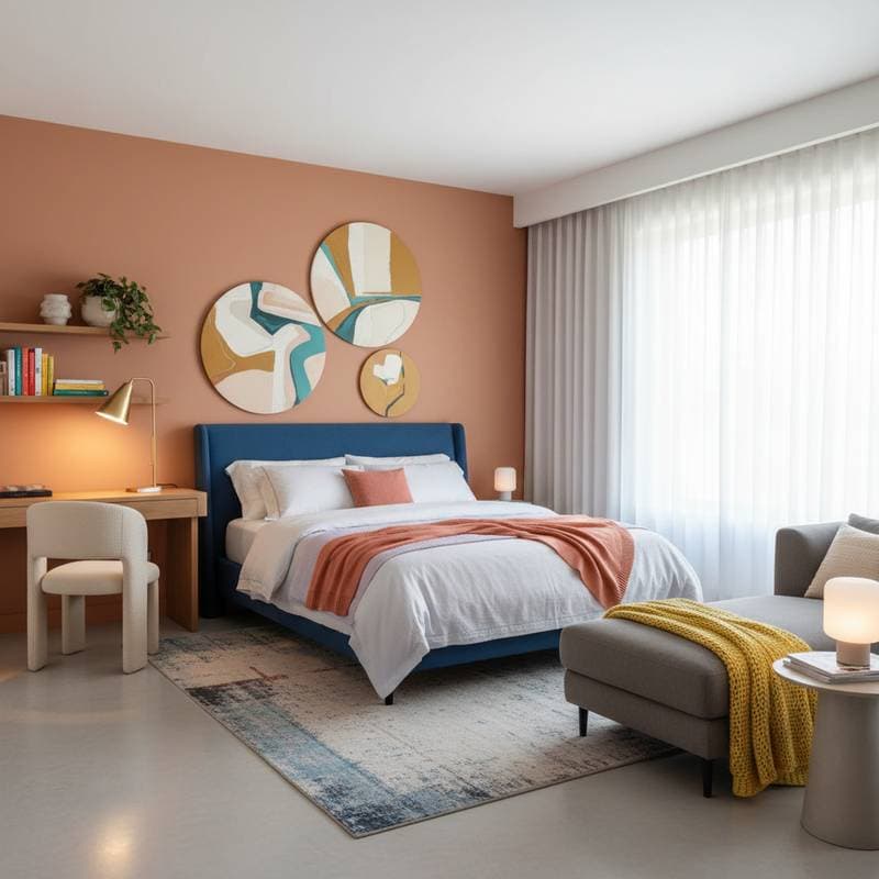 Image for Dopamine Colors That Balance Energy and Rest in Bedrooms